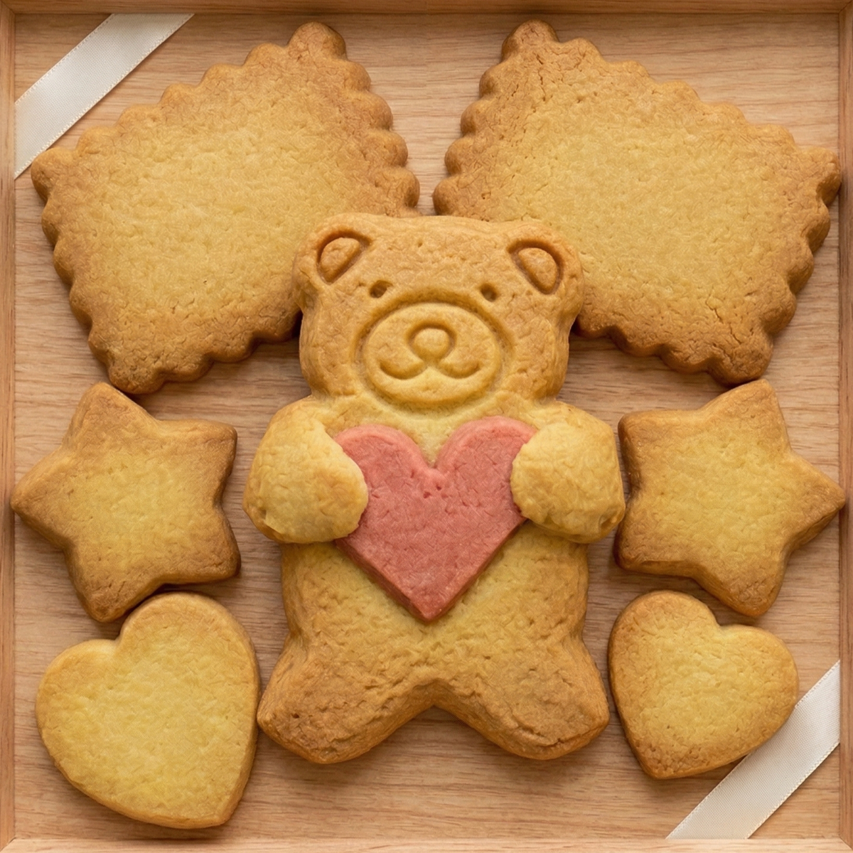 ノベルティー用型抜きクッキー