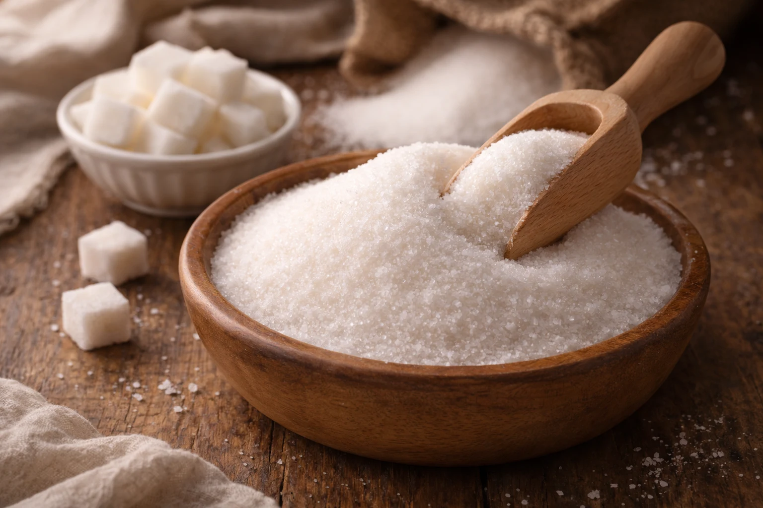 上白糖による食感設計