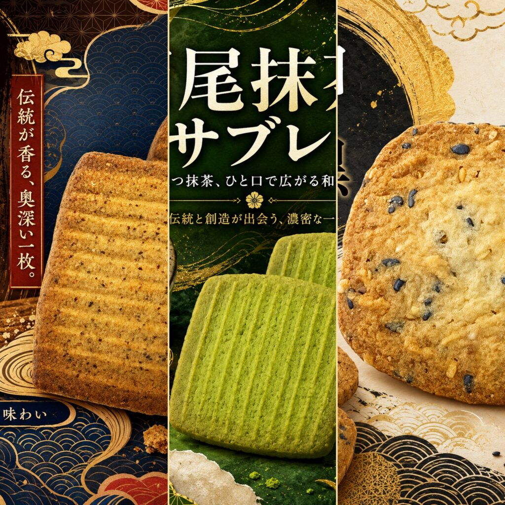 和サブレ3種 店頭販売開始のお知らせ