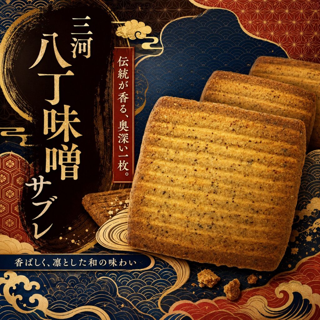 三河八丁味噌サブレ 店頭販売のお知らせ
